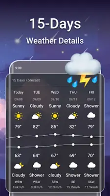 Weather Forecast & Live Radar android App screenshot 14